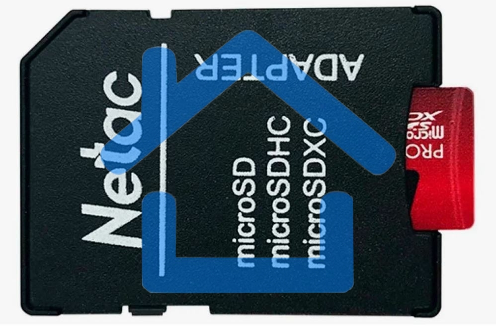 Флеш карта MicroSD card Netac P500 Extreme Pro 64Gb, retail version w/SD adapter