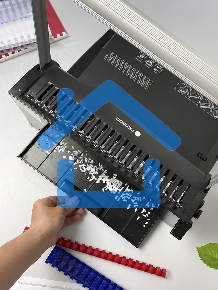 Переплетчик Heleos БП-22 A4/перф.13л.сшив/макс.500л./пластик.пруж. (6-51мм)