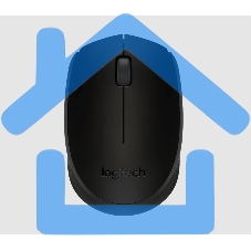 Мышь беспроводная Logitech B170 черный, 1000 dpi, радиоканал, USB, кнопки - 3