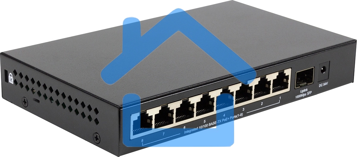 Коммутатор РоЕ OS1209P/80W/A1A