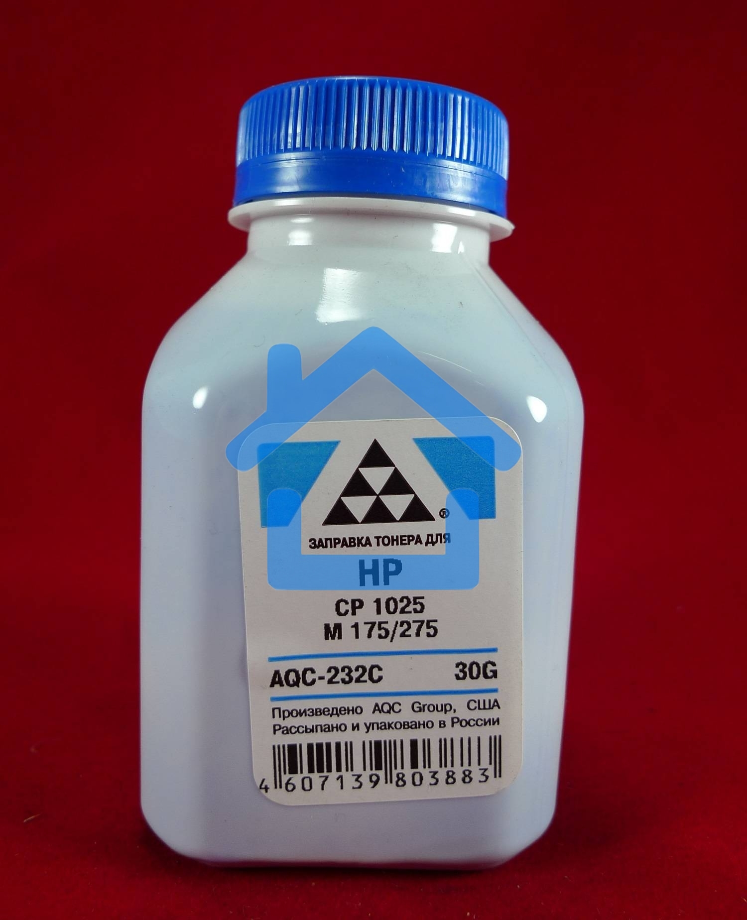 Тонер HP CP 1025/M 175/275 Cyan, (фл.30г.) AQC фас. Россия