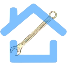 Ключ комбинированный Rexant 10 мм, желтый цинк