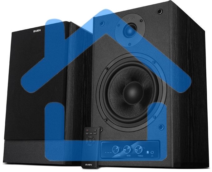 Акустическая система SVEN АС MC-30, черный (200 Вт, Bluetooth, пульт, Optical)