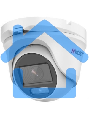 Камера видеонаблюдения аналоговая HiWatch DS-T503L 2.8-2.8мм HD-CVI HD-TVI цв. корп.:белый