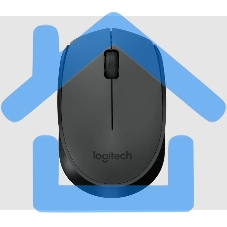 Мышь беспроводная Logitech M171 черный/серый, 1000 dpi, радиоканал, USB, кнопки - 3
