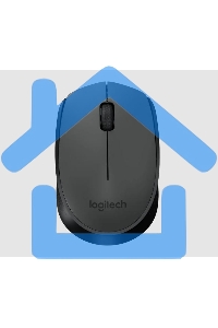 Мышь беспроводная Logitech M171 черный/серый, 1000 dpi, радиоканал, USB, кнопки - 3