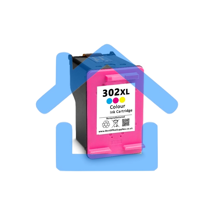 Струйный картридж NV Print 302XLC (NV-F6U67AE) Color для HP DeskJet 1110, 2132, 3630, 3632; Envy 4512, 4520, 4522; OJ 3830, 4650, 4655 (330 стр)