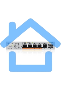 Коммутатор Zyxel XMG-105HP-EU0101F (L2) 5x2.5Gbит/с 1SFP+ 4PoE++ 70W неуправляемый