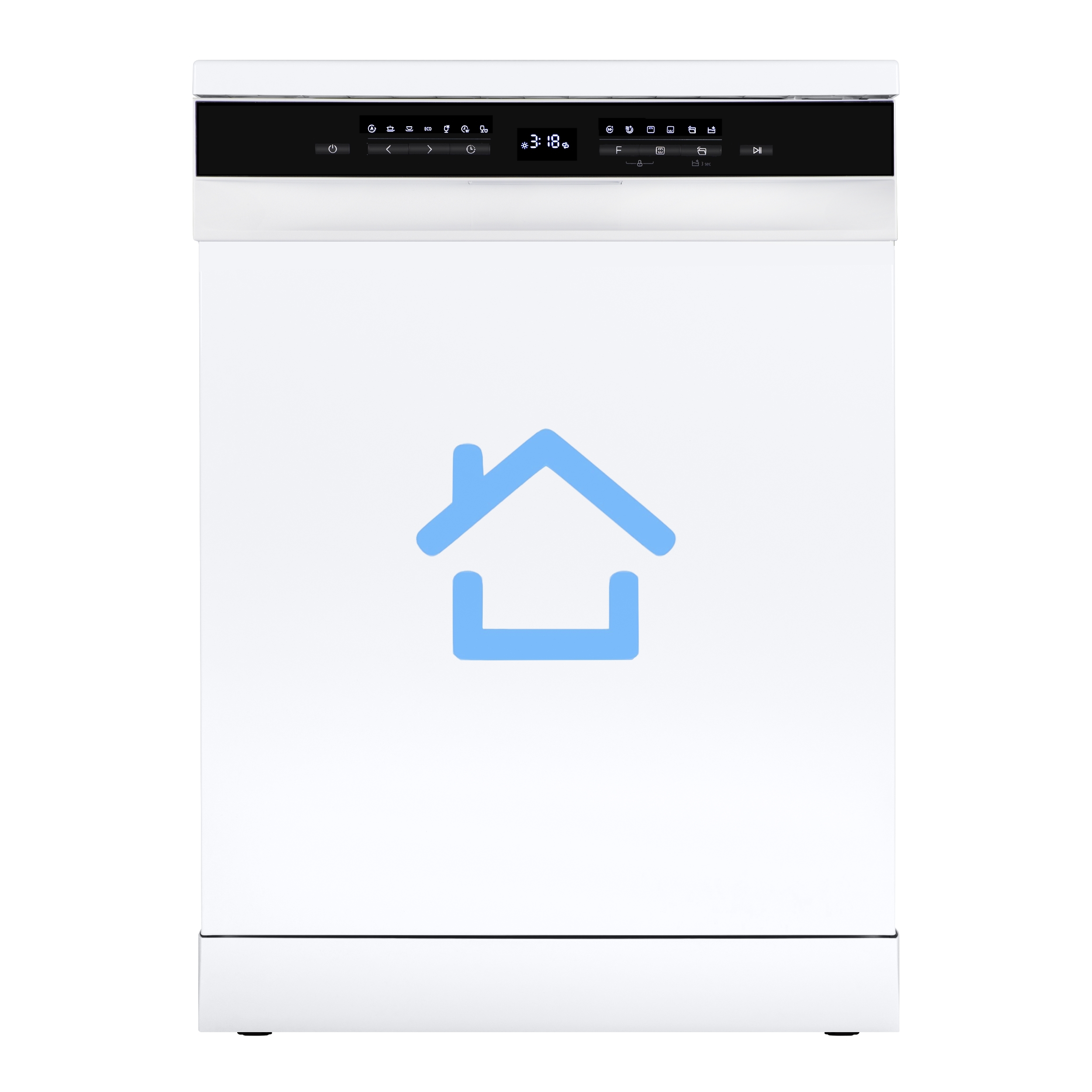 Посудомоечная машина MAUNFELD MWF60331W Inverter, белый, 59.8 см, 14 компл., 42 дБ, класс A+++