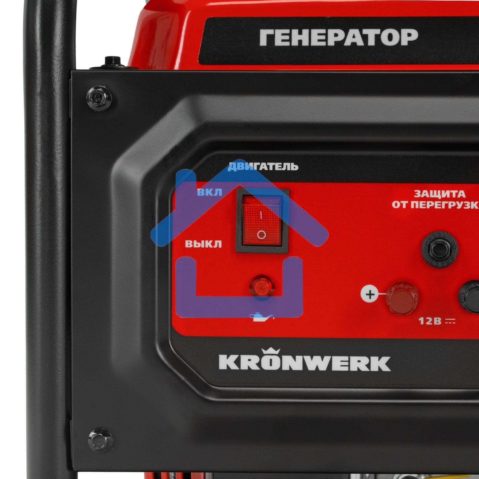 Электрогенератор бензиновый Kronwerk LK-2800R, 2.8 кВт, 65 дБ, 35.8 кг