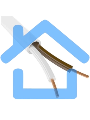 Кабель КСПВ 2х0.5 бухта (м) Rexant 01-4710