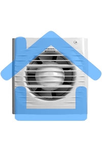 Вентилятор вытяжной осевой 125мм бел. ERA OPTIMA 5