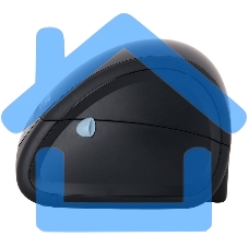 Принтер наклеек Mertech MPRINT LP80 EVA прямая термопечать, 203 dpi, 100 мм/сек, RS-232, USB, черный