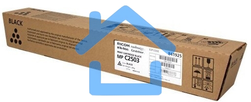 Картридж лазерный Ricoh type MPC2503 черный для Aficio MP C2003SP/C2503SP/C2003ZSP/C2503ZSP/C2011SP 15000 отпечатков