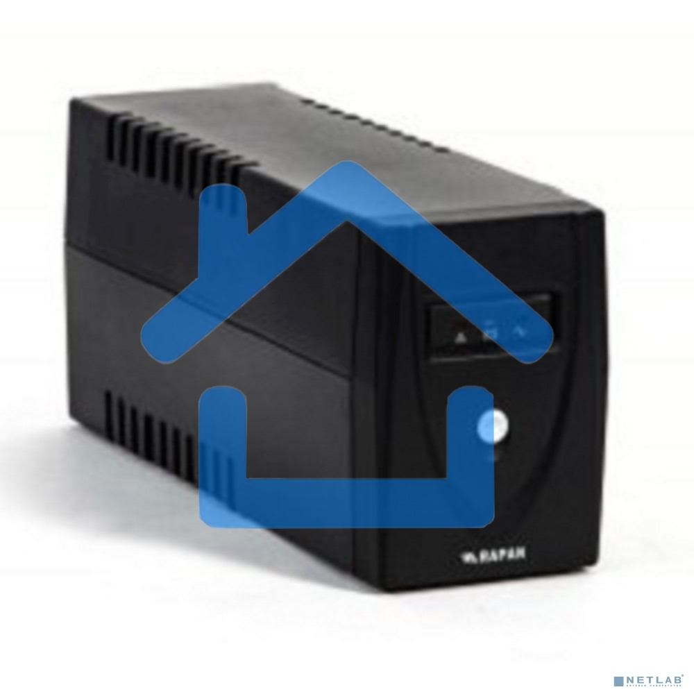 Источник бесперебойного питания RAPAN-UPS 800 220 В 800В.А/480Вт меандр с АКБ 7А.ч интерактивный Бастион 738
