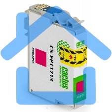 Картридж струйный Cactus CS-EPT1713 17XL пурпурный (10 мл) для Epson XP-33/103/203/207/303/306/403/406