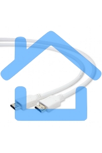 Кабель Cablexpert HDMI CC-HDMI4-W-10, 19M/19M, v2.0, медь, позол.разъемы, экран, 3 м, белый, пакет