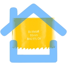 Коронка Bimetal 65 мм Kranz