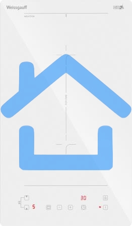 Индукционная варочная панель стеклокерамическая Weissgauff HI 32 WFZC