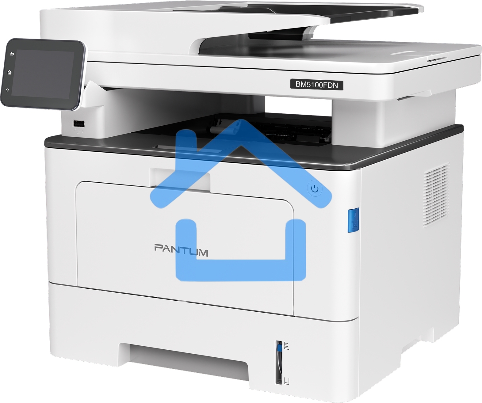 МФУ лазерное Pantum BM5100FDN, A4, ч/б, печ. до 40 стр/мин., скан. до 24 стр/мин., 1200x1200dpi, USB, RJ-45