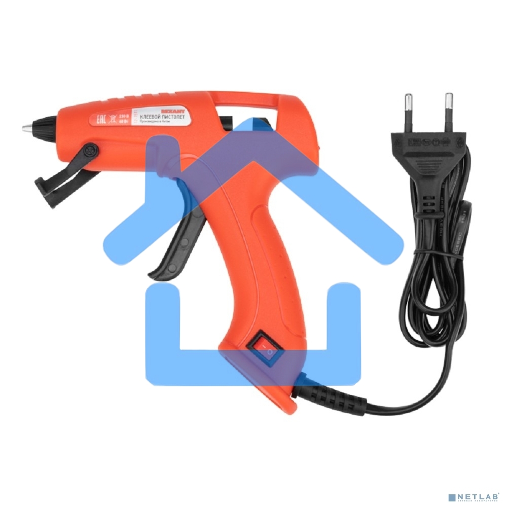 Пистолет клеевой Rexant, 40 Вт, Ø7 мм, 