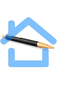 Ручка шариковая Parker IM Premium K323 (CW1931667) Black GT M, синие чернила, подарочная коробка