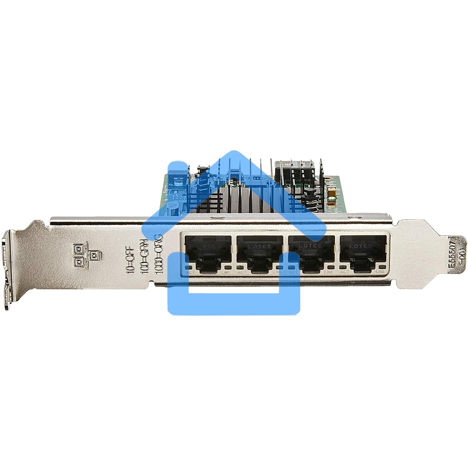 Сетевой адаптер Intel I350-T4V2 (I350T4V2, I350T4V2BLK)