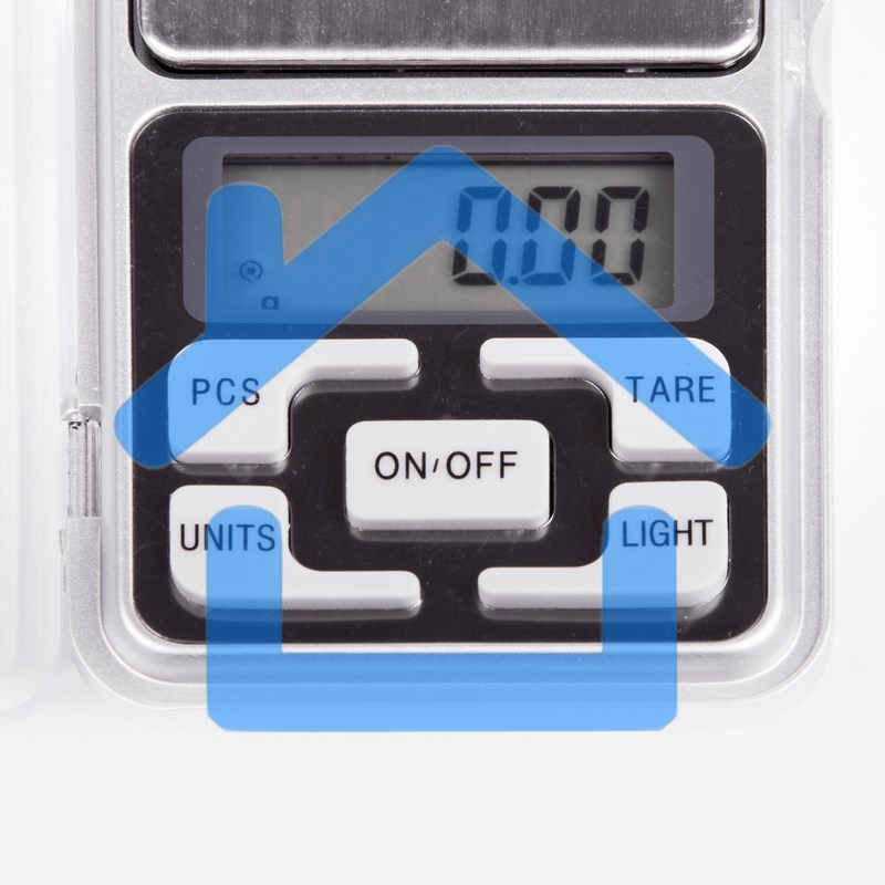 Весы карманные электронные Rexant от 0,01 до 200 грамм