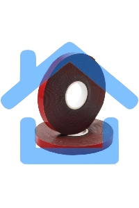 Двухсторонний скотч Rexant, серый, на HBA акриловой основе, 6 мм, ролик 5 м