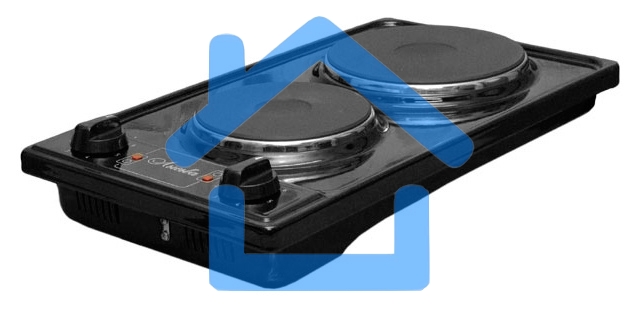 Электрическая плитка Лысьва ЭПБ 22 нержавеющая сталь/рябчик (настольная)