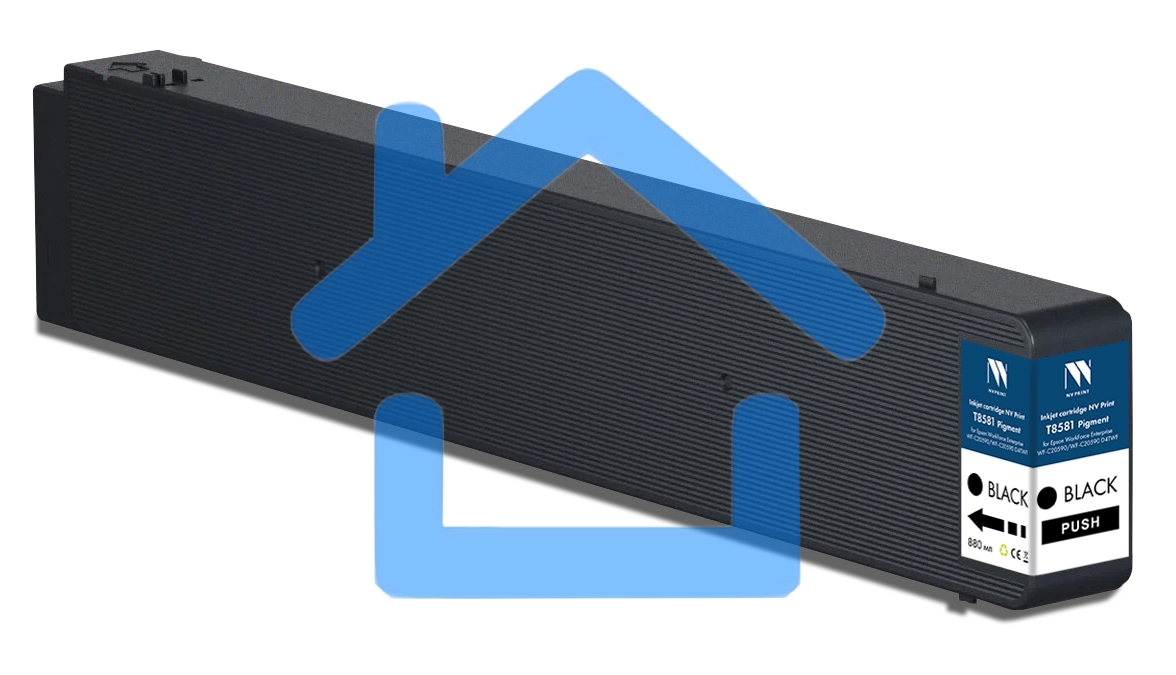 Струйный картридж NV Print T8581 Black для Epson WorkForce Enterprise WF-C20590/ WF-C20590 D4TWF (50 000 стр)