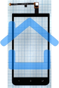 Сенсорное стекло (тачскрин) для HTC One XC X720d, черное