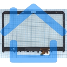 Сенсорное стекло (тачскрин) для Lenovo ThinkPad S3 Touch, черное