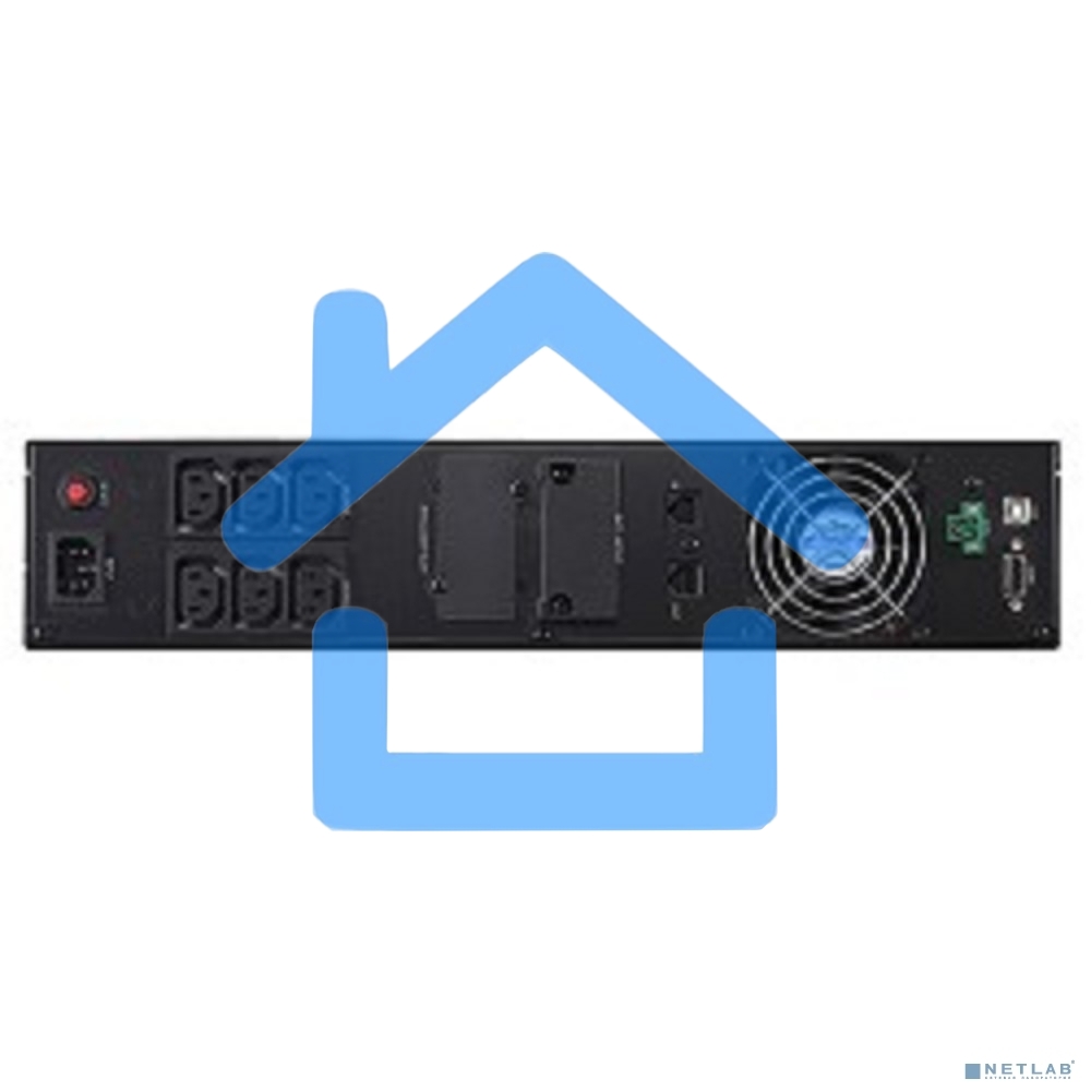 Источник бесперебойного питания Online CyberPower OLS1000ERT2U 1000VA/900W USB/RS-232/EPO/SNMPslot/RJ11/45/ВБМ (6 IEC С13)