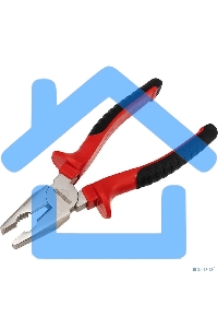 Плоскогубцы комбинированные Rexant 200 мм никелированные, двухкомпонентные рукоятки