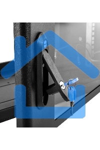 Шкаф коммутационный ЦМО (ШРН-9.350-9005) настенный 9U 600x350мм пер.дв.стекл 200кг черный 300мм 180град.