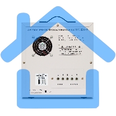 Стабилизаторы напряжения Powerman AVS 20000D белый (220В±8% 20000ВА,120А,КПД 98%,циф. индикация вх./вых.)