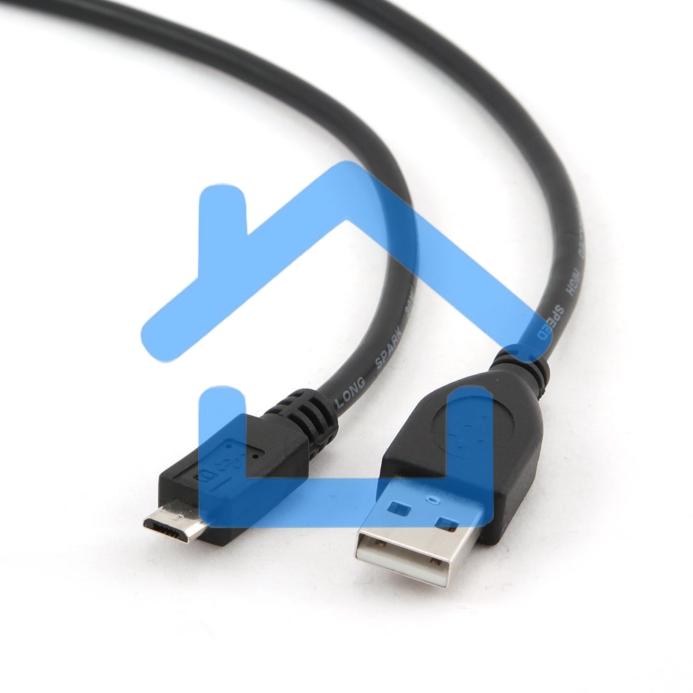 Кабель USB 2.0 Pro Cablexpert CCP-mUSB2-AMBM-10, AM/microBM 5P, 3м, экран, черный, пакет