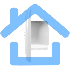 Вентилятор вытяжной осевой 100мм бел. ERA OPTIMA 4 AURAMAX