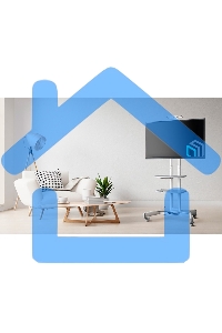 Стойка для телевизора с кронштейном ONKRON TS1552 40