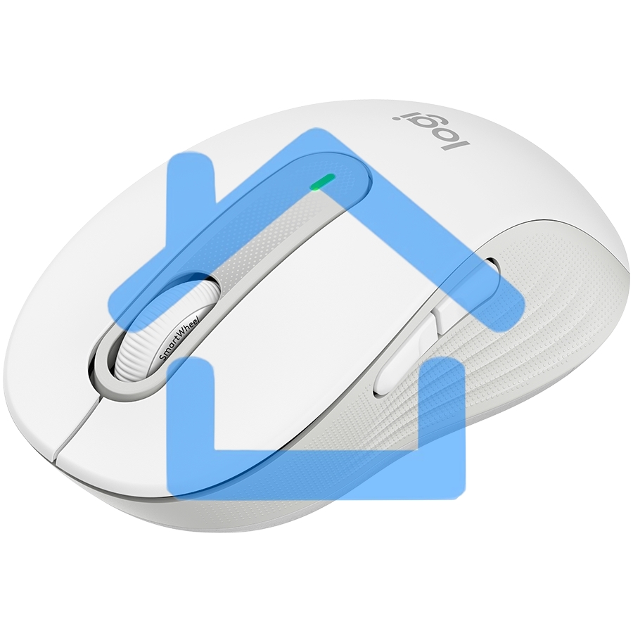 Мышь беспроводная Logitech Signature M650 белый, 4000 dpi, радиоканал, Bluetooth, USB, кнопки - 5