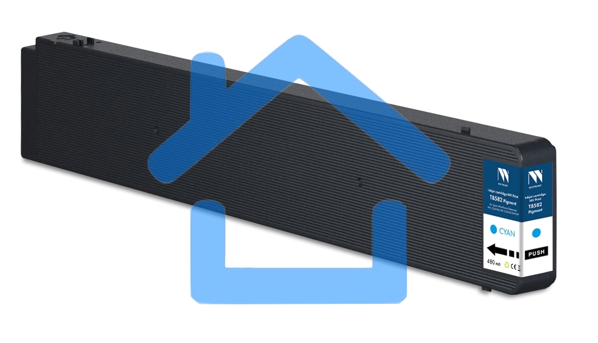Струйный картридж NV Print T8582 Cyan для Epson WorkForce Enterprise WF-C20590/ WF-C20590 D4TWF (50 000 стр)