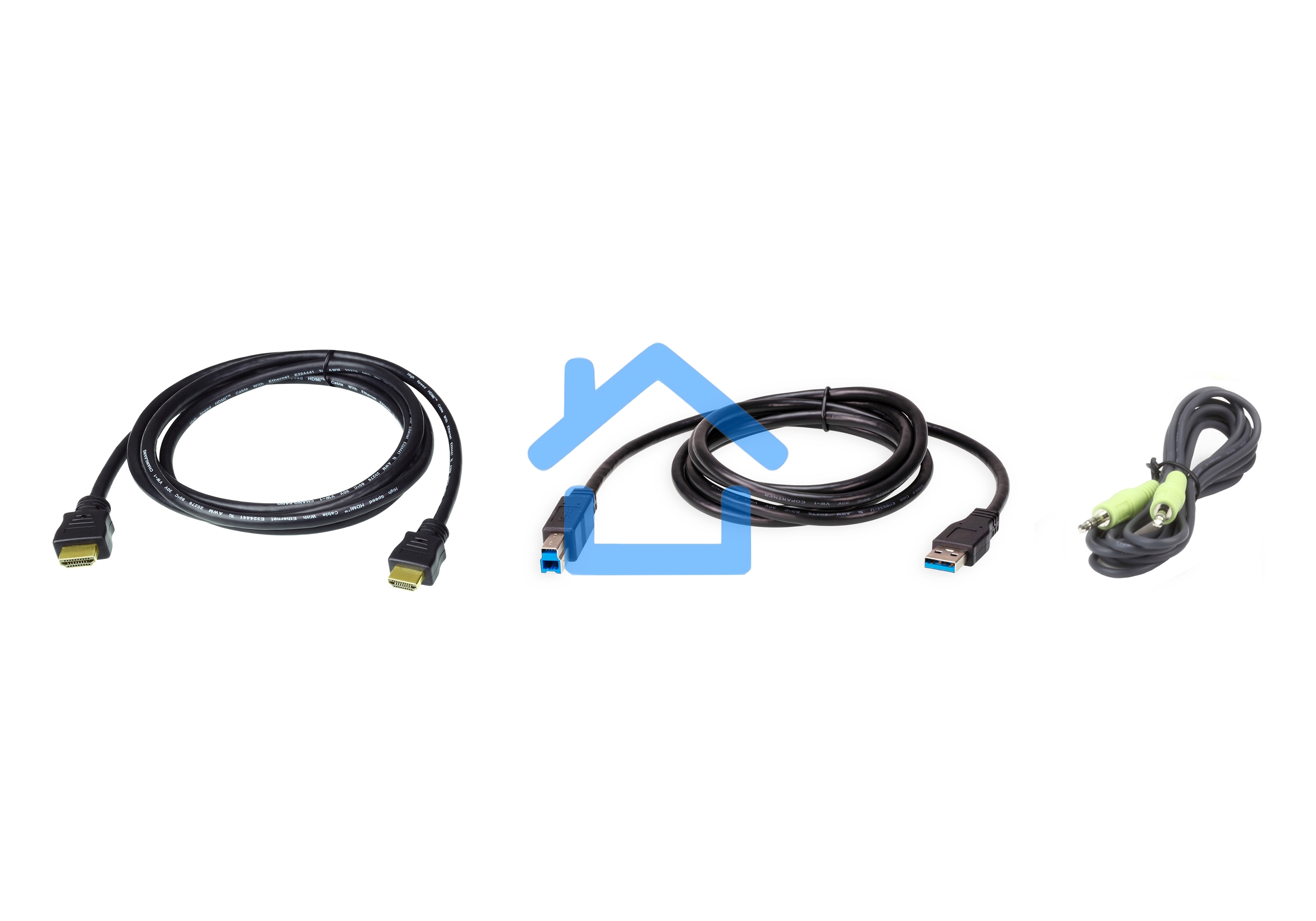 Комплект кабелей USB, HDMI для KVM-переключателя (1.8м)/ Cables  USB, HDMI for KVM- (1.8м)