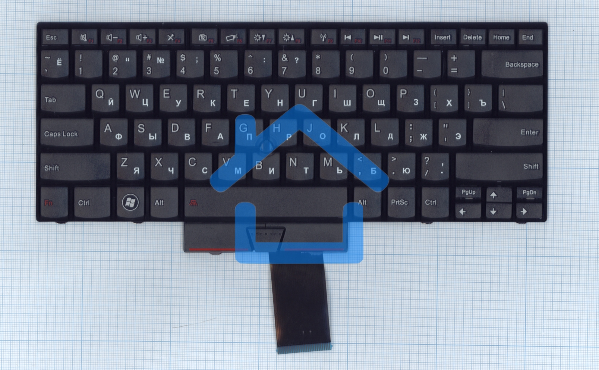 Клавиатура для ноутбука Lenovo ThinkPad Edge E420S E320 E420 черная