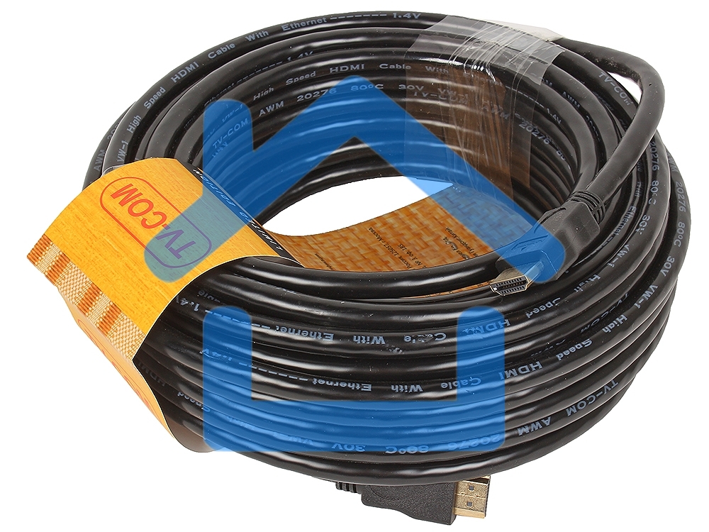 Кабель цифровой TV-COM HDMI19M to HDMI19M, V1.4+3D, 15m <CG150S-15M>