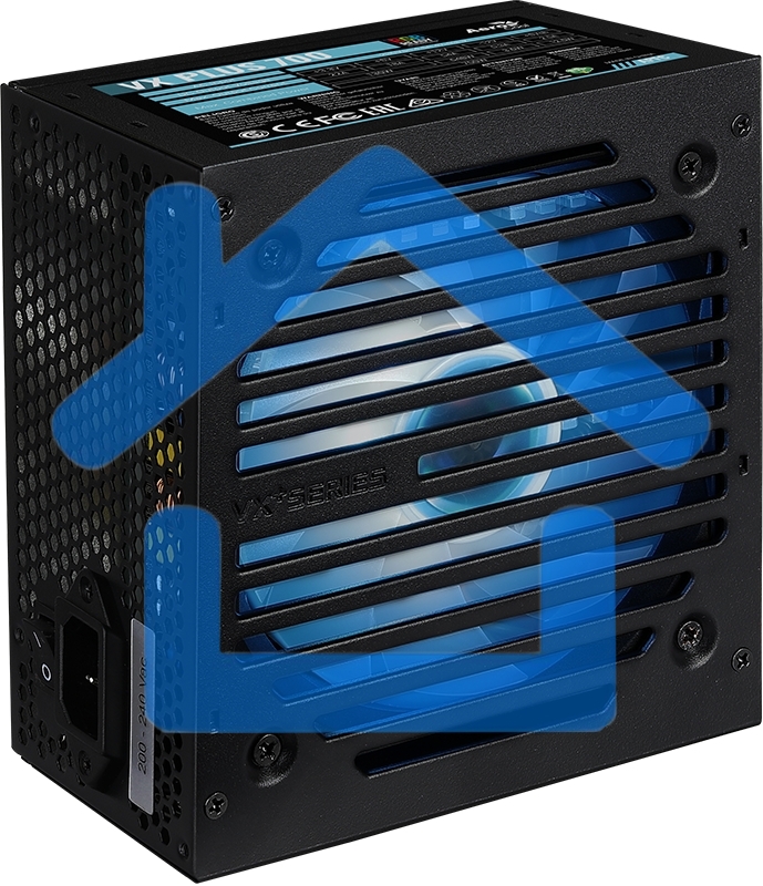 Блок питания Aerocool / Formula VX-700 PLUS RGb, 700Вт, 120мм, черный