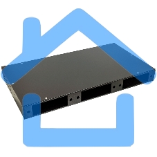 Адаптерная панель для кроссов LAN-FOBM с 8 симплексными адаптерами SC/OS2