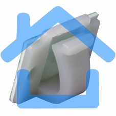 Площадка самоклеящаяся c клипсой под шлейф Rexant (ПКШ) 20х14 мм, упаковка 100 шт.