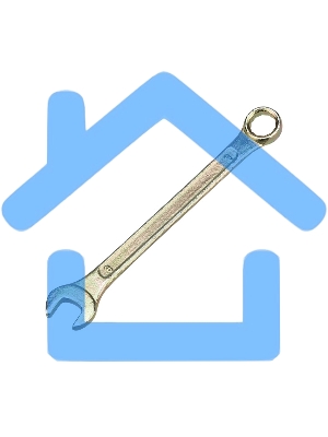 Ключ комбинированный Rexant 8 мм, желтый цинк