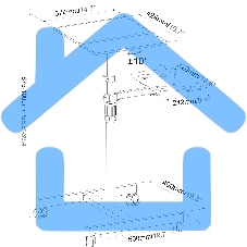 Стол для проектора Cactus CS-VM-PT01T